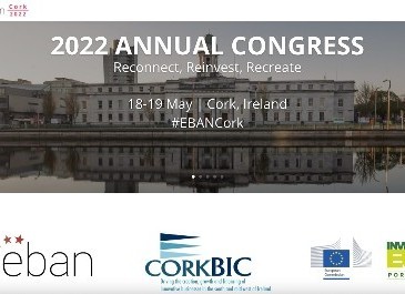 BIC Dec Newsletter -  EBAN 2022 Cork Congress Save the Date; CorkBIC Security Accelerator Update; Entrepreneur Experience Update